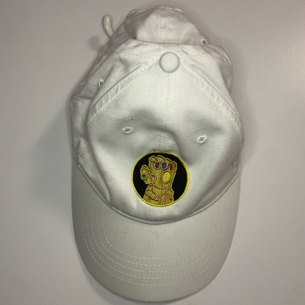 Avengers Themed white baseball cap